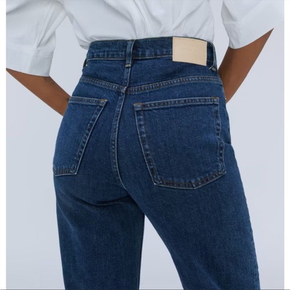 NEW EVERLANE 27 The Way-High Organic Jean Vintage Indigo - Picture 14 of 14
